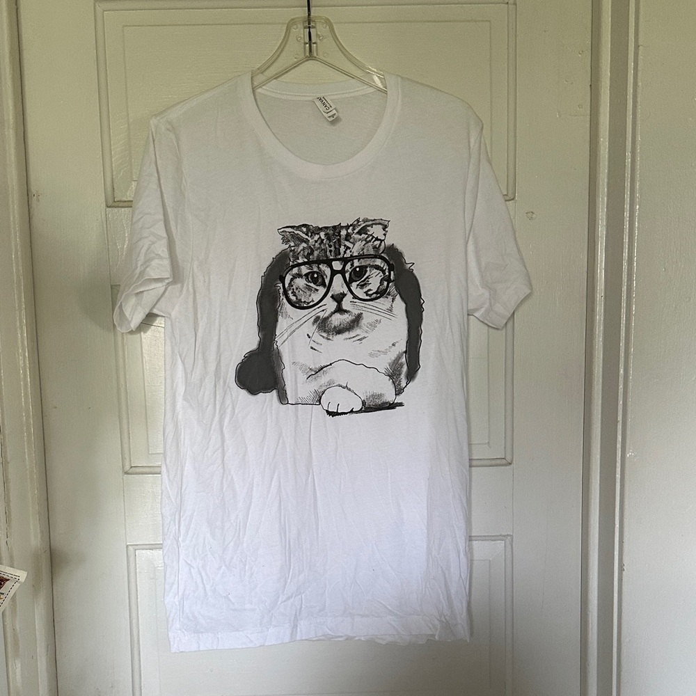 Taylor Swift Meredith Cat wearing glasses Graphic